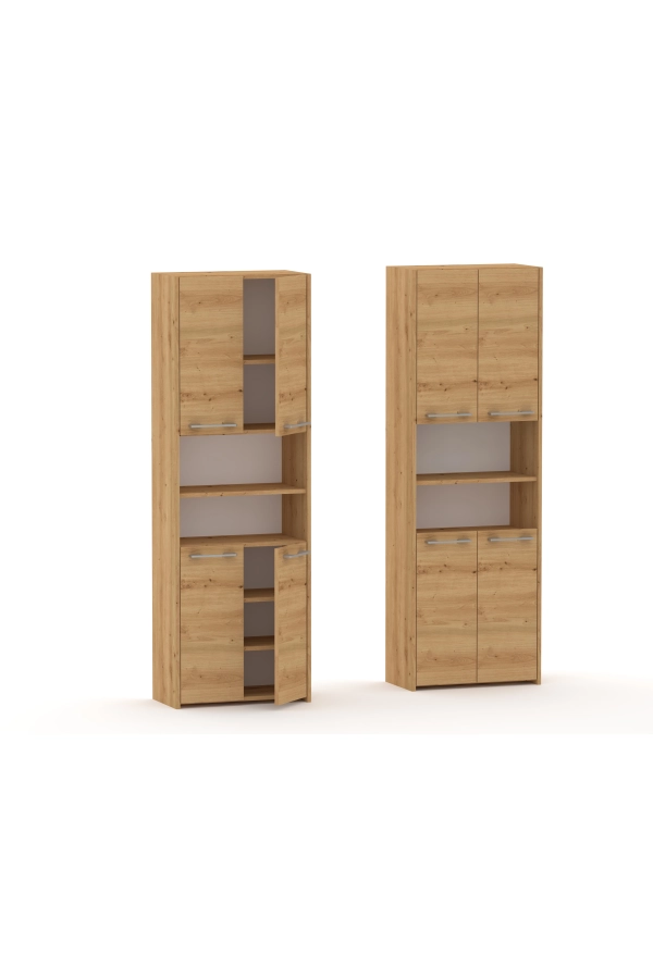 Słupek łazienkowy LUNA 4D Dab artisan 56  / 76 cm.